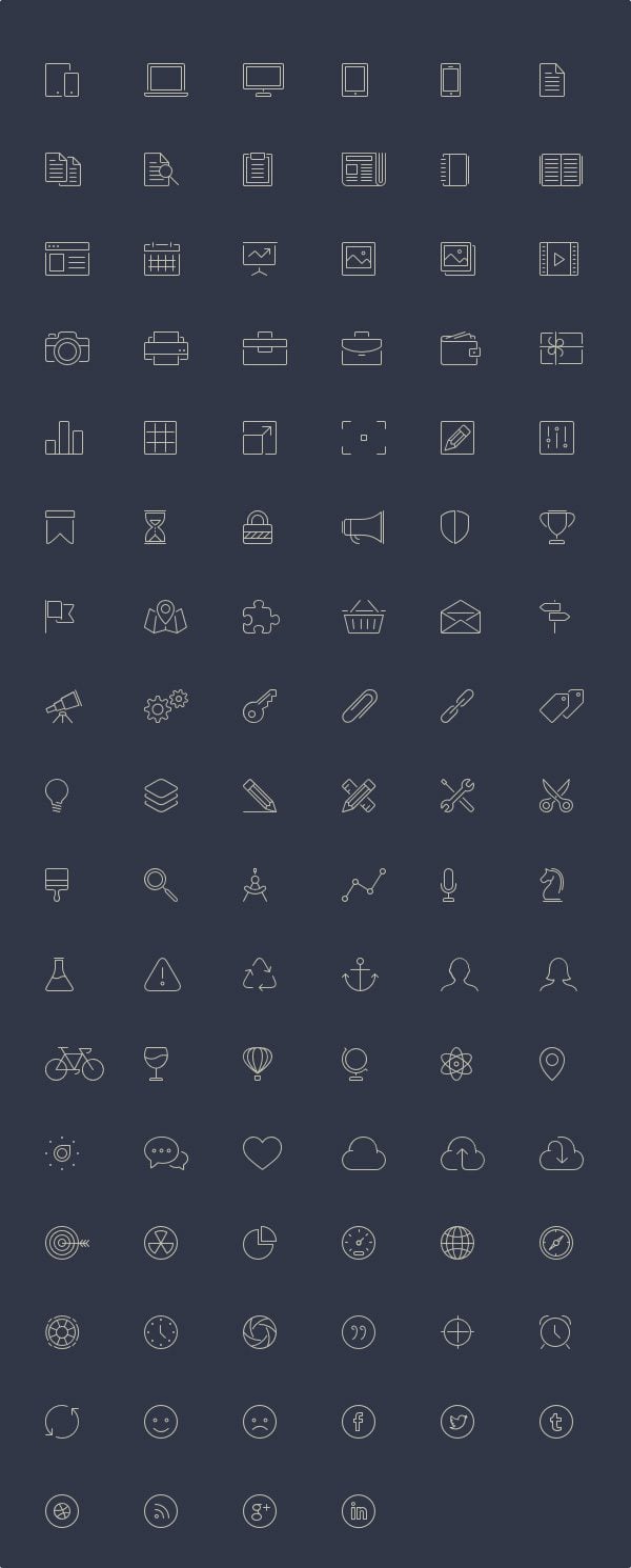 Elegant Themes Icon Pack, For Free!