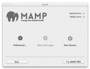 mamp wordpress installation