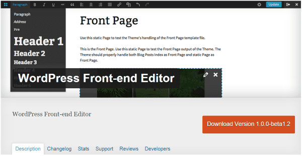 A Look At The Upcoming WordPress Front-End Editor - WordPress Front-end Editor