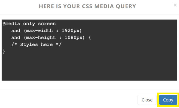 Generate Media Queries for Specific Devices with this Insanely Simple Tool