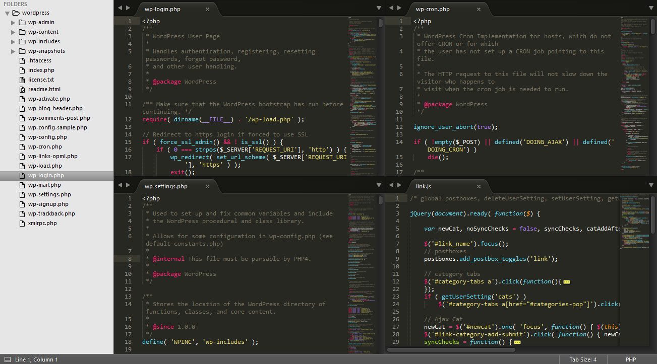 sublime text compare two files