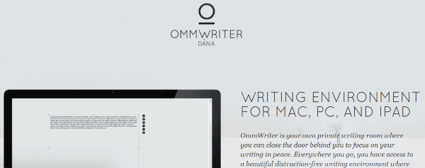 ommwriter typewriter noise
