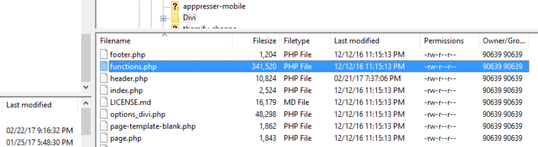 php file details