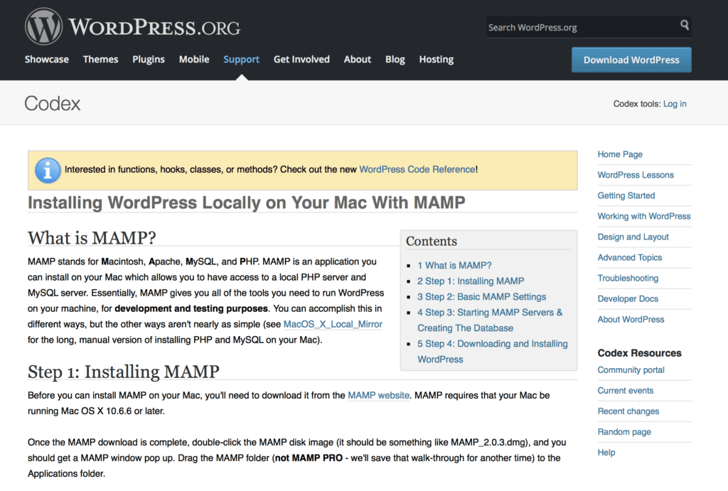 mamp wordpress local to live