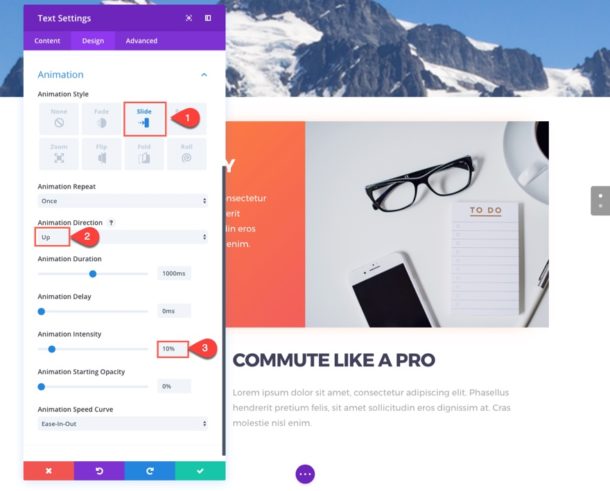How to Use Divi's New Animation Effects