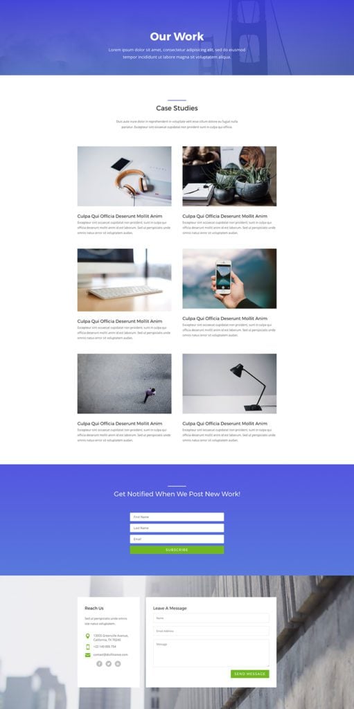 Download An Amazing (Free) Divi Business Layout Pack