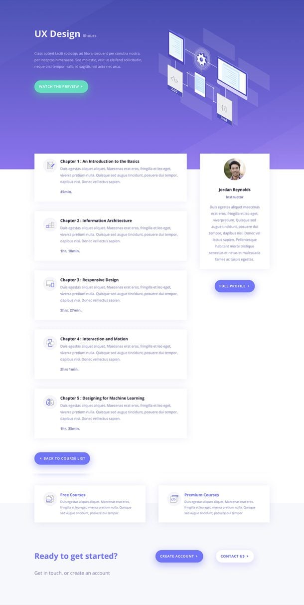 Download a Free Breathtaking Learning Management (LMS) Layout Pack for Divi