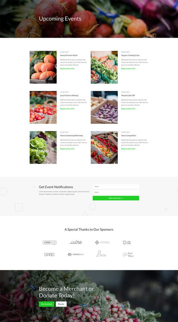 Free Divi Download: Get Our Fresh Farmers Market Layout Pack Today!