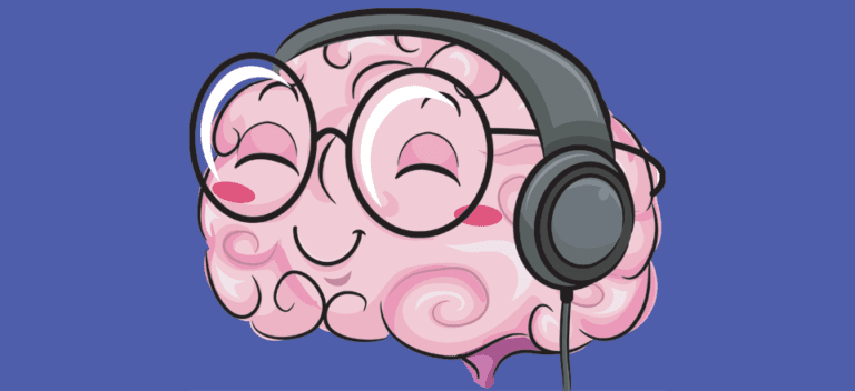 This brain is listening to one cool podcast that was put into WordPress from Libsyn. He's totally loving it.