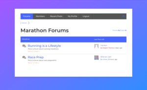 How to Add a Forum to Your Website with Divi’s Marathon Layout Pack ...