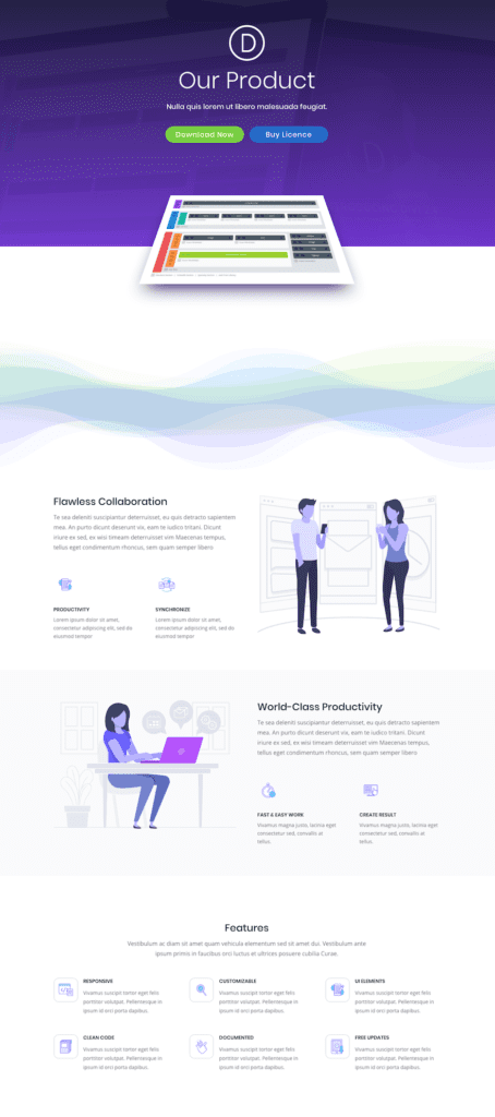 Design a Striking Divi Product Layout with Image Perspective and ...