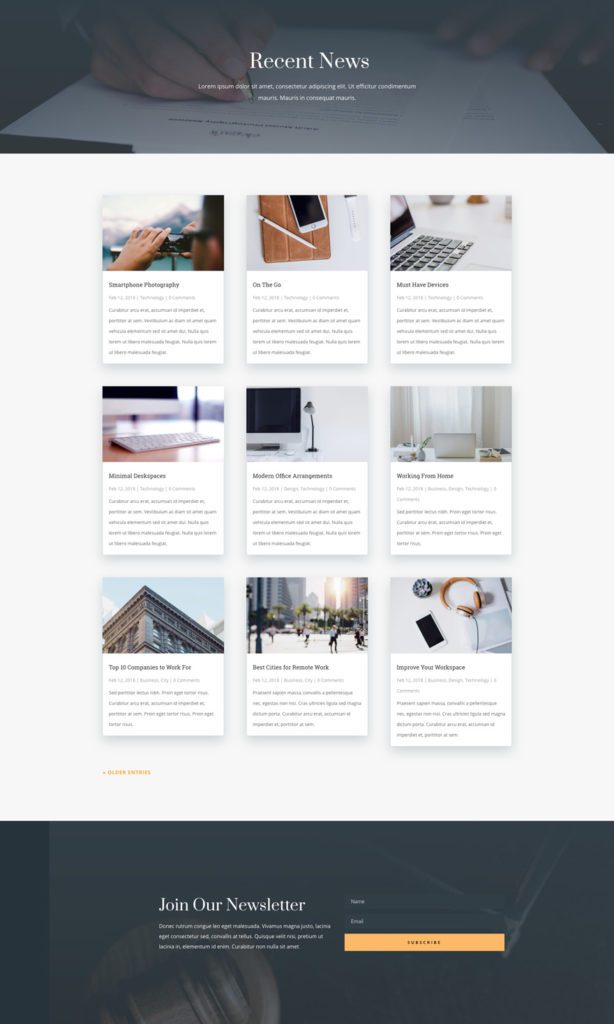 Get a Free Law Firm Layout Pack for Divi