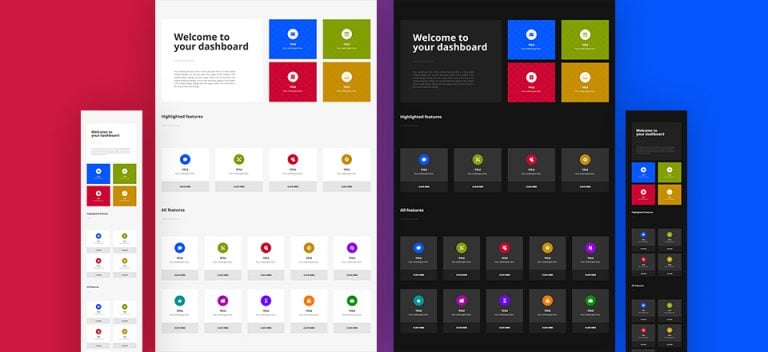 divi dashboard