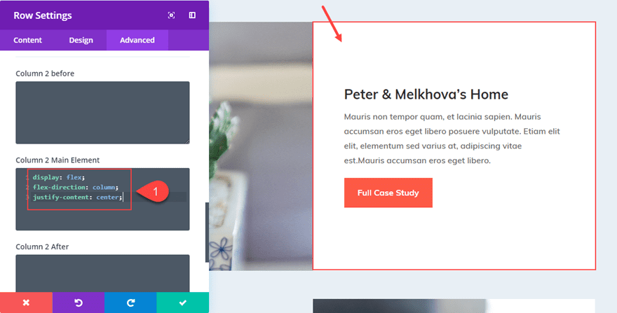 How to Vertically Align Content in Divi