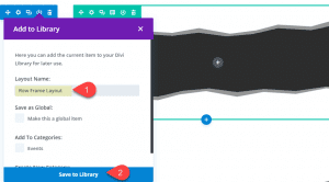 A Reusable Layout for Creating Unique Frame Designs with Divi