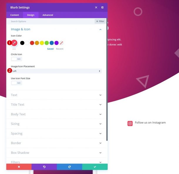 Download a Unique Social Follow Design with 5 Color Palettes for Divi