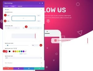 Download a Unique Social Follow Design with 5 Color Palettes for Divi