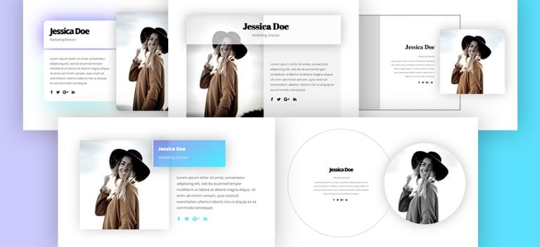 divi person module