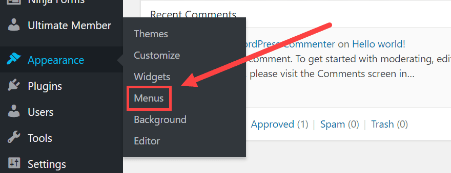 Creating a Custom WordPress Menu Structure