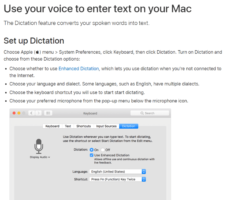 best speech to text app mac