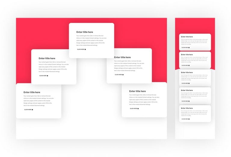 Download 5 Free Cta Sections With Overlapping Elements For Divi