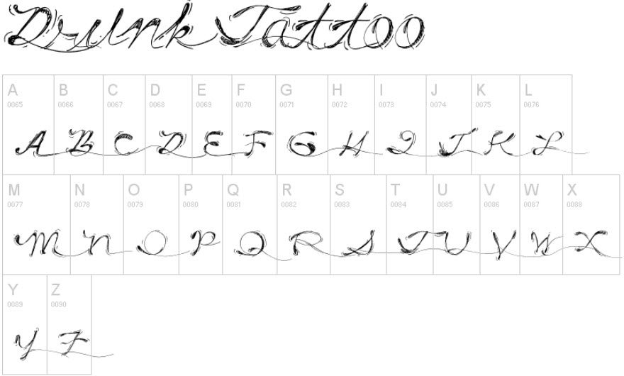 Tattoo Fonts - Fonts.com | Fonts.com