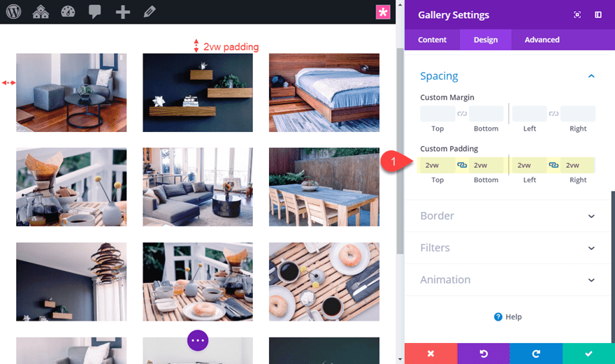 Using the Divi Gallery Module to Create an Image Gallery with Custom ...