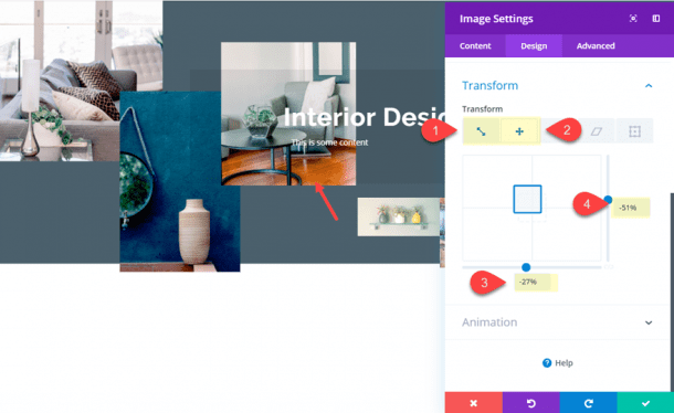 How to Style and Position Images in Abstract Places in Divi