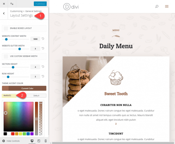 How to Embed Divi Galleries into Toggles to Create a Custom Restaurant Menu