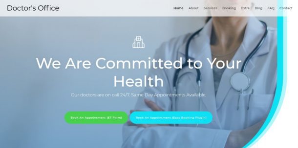 12 Divi Child Themes for Health Care Professionals