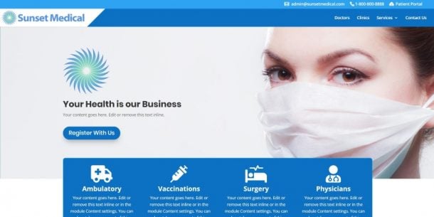 12 Divi Child Themes For Health Care Professionals