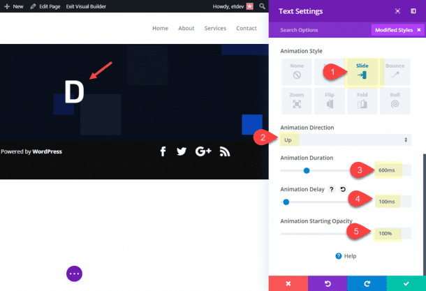 How to Animate Letters for Unique Text Designs in Divi