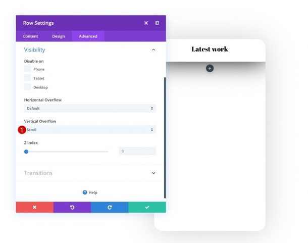 How to Create a Scroll Gallery Mockup with Divi's New Overflow Options