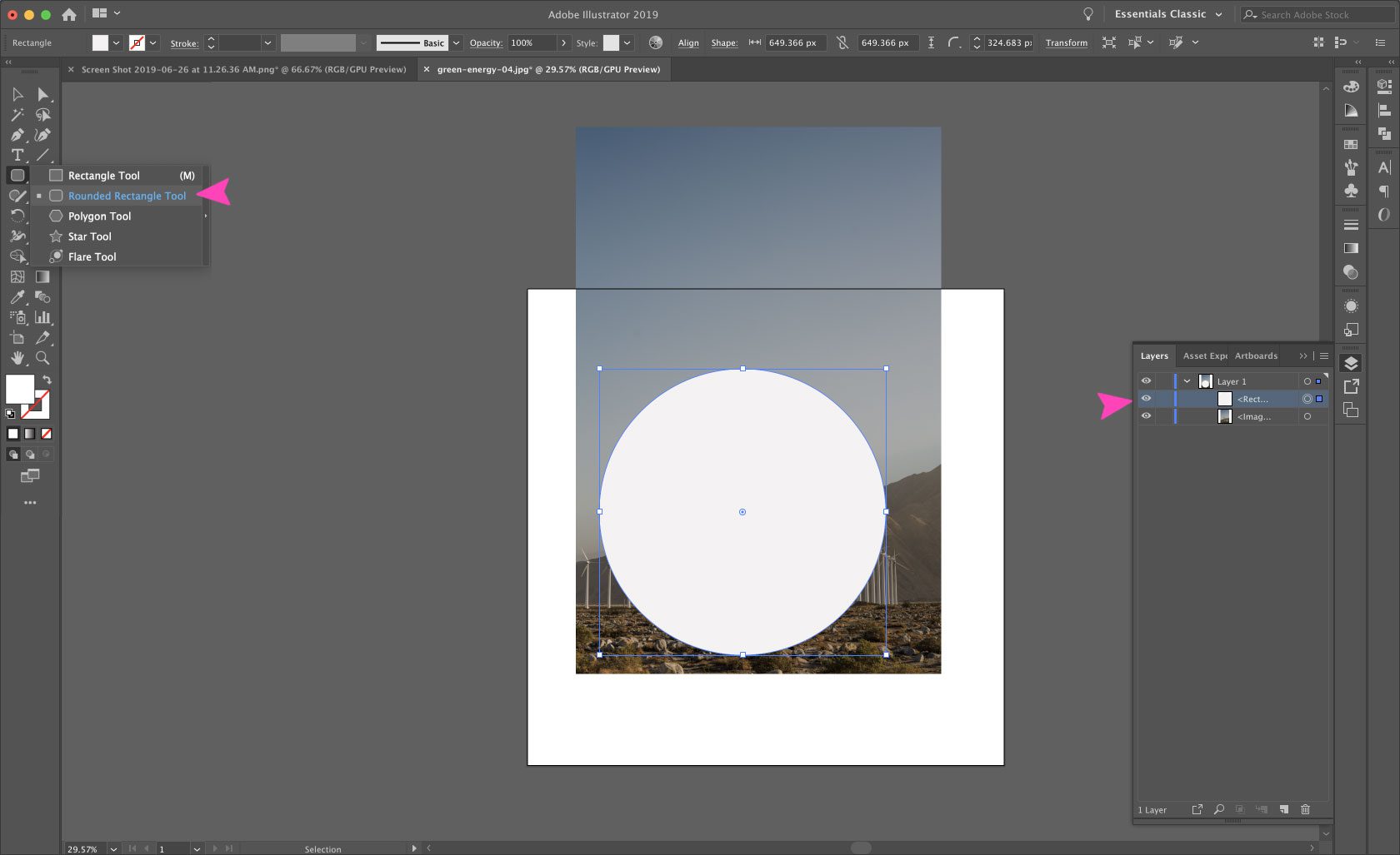 how to place image full size illustrator 2015