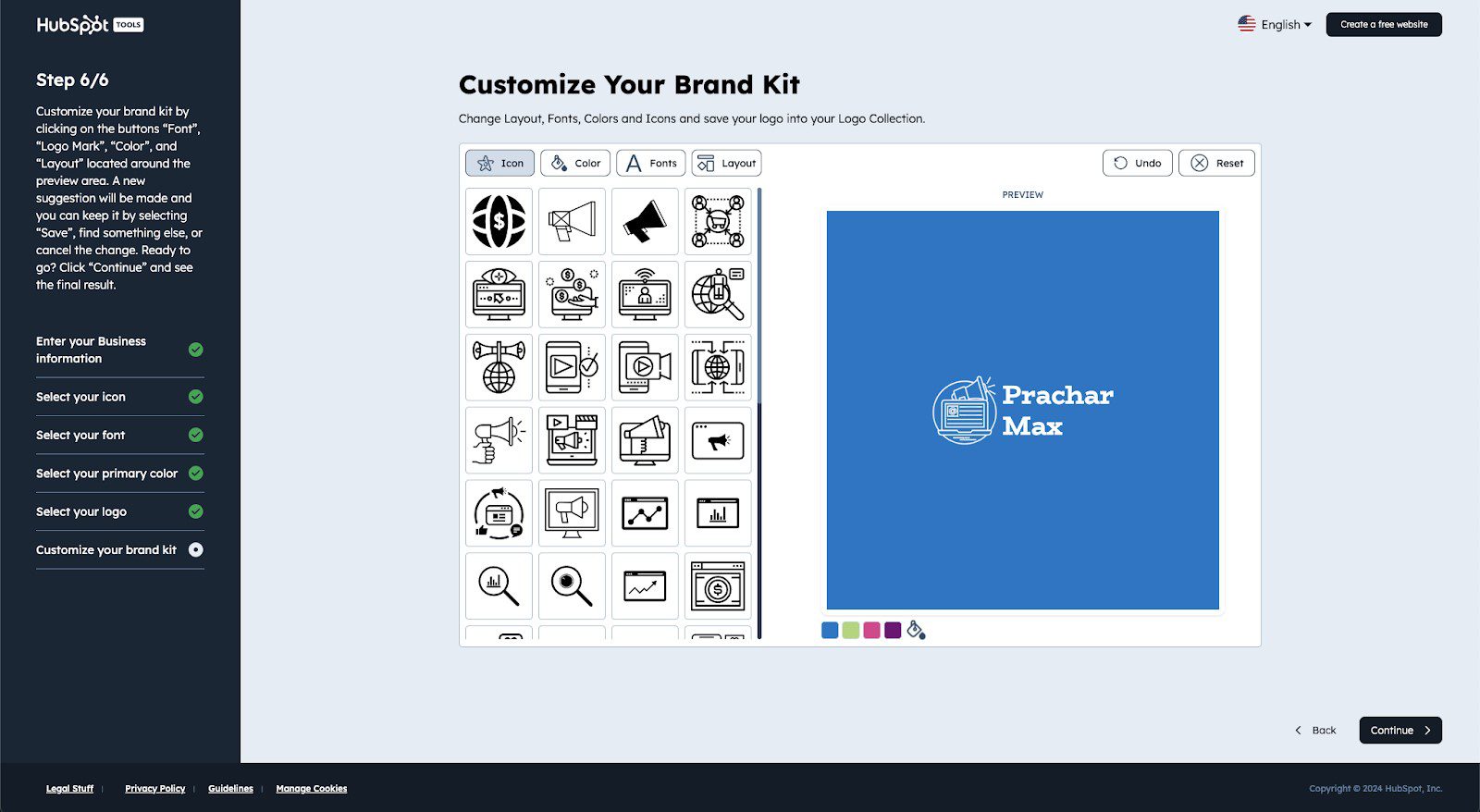 Brand Kit Designer from HubSpot