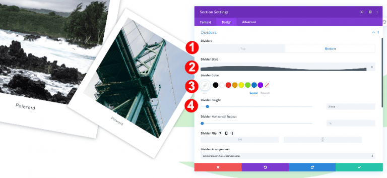 Creating a Polaroid Hero Section with Divi’s Transform Options