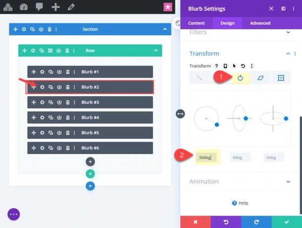 How to Create a Segmented Circular Menu Using Divi Blurbs