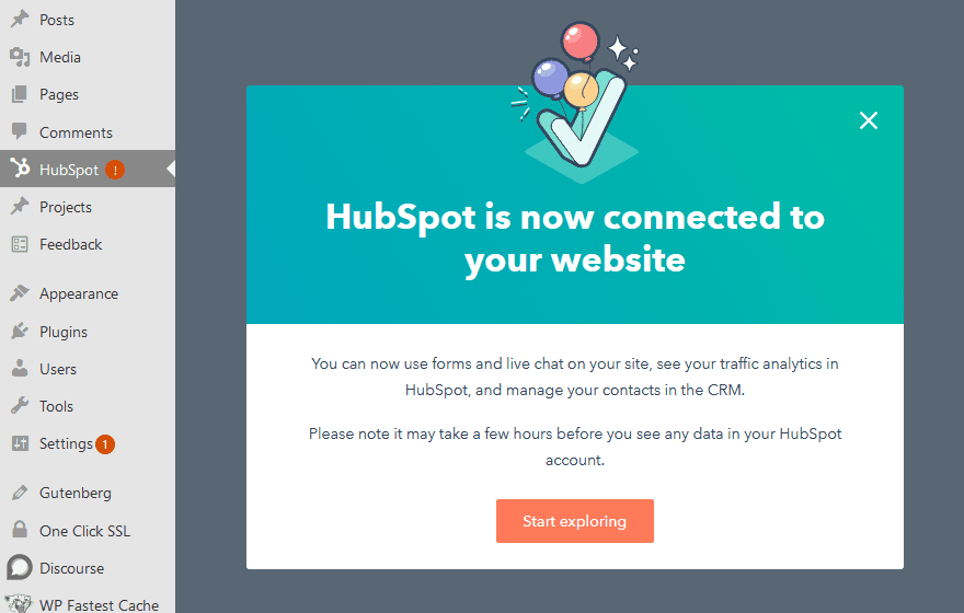 Integrate HubSpot with WordPress