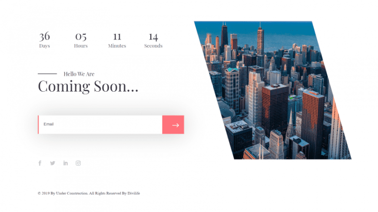 Divi Plugin Highlight: Divi Coming Soon