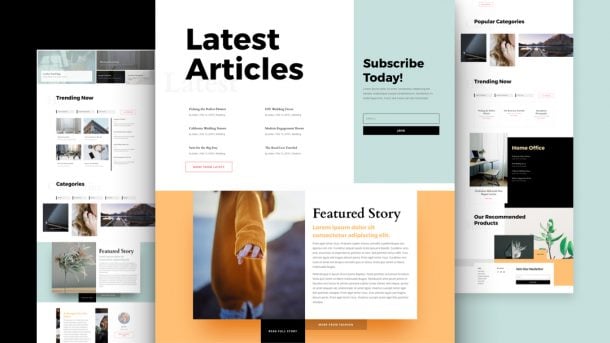 magazine layout pack