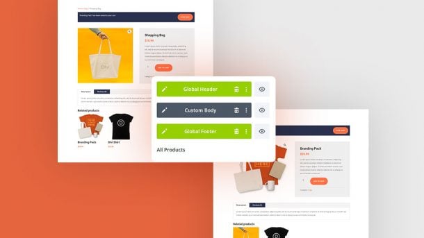 product page template