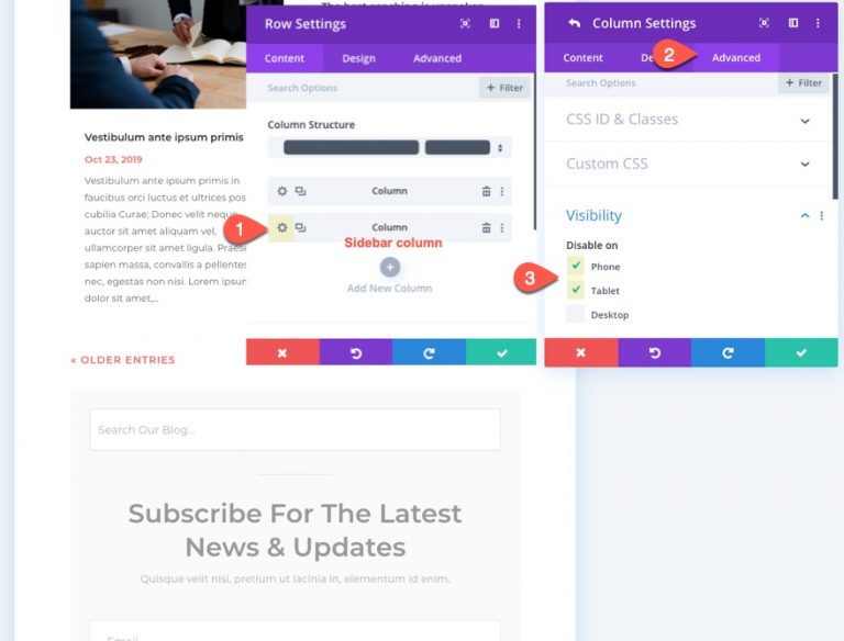 How To Optimize Your Sidebar On Mobile Using The Divi Theme Builder