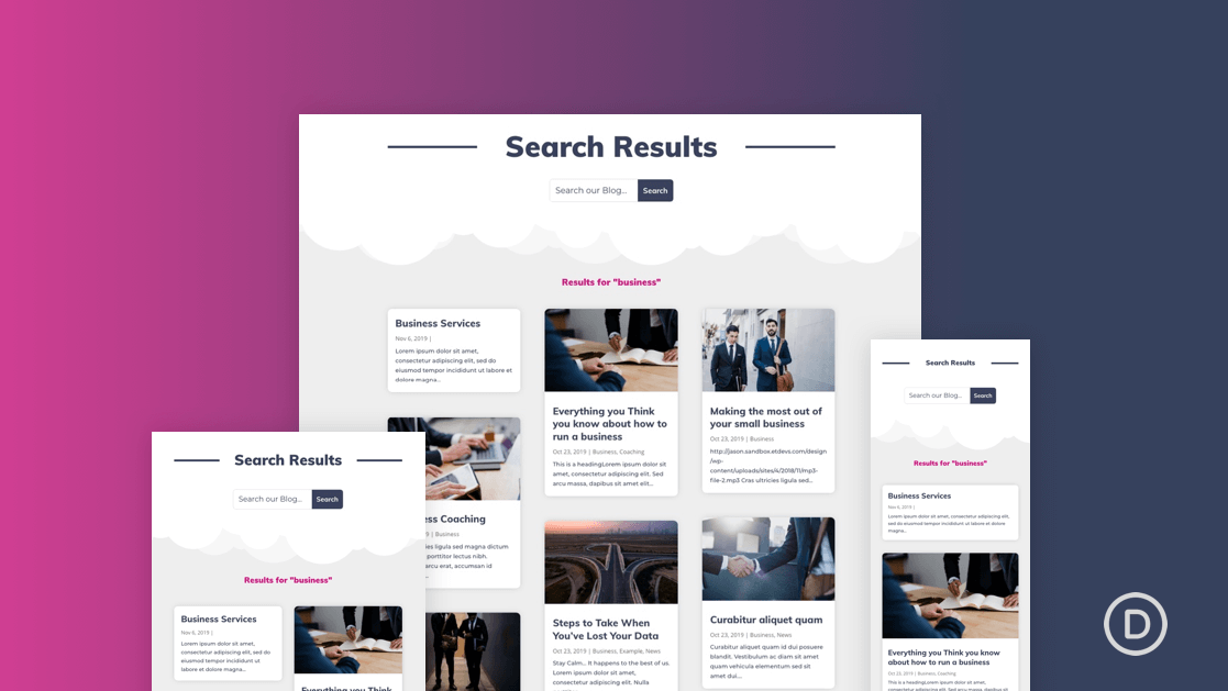 Download How To Create A Search Results Page Template In Divi Elegant Themes Blog