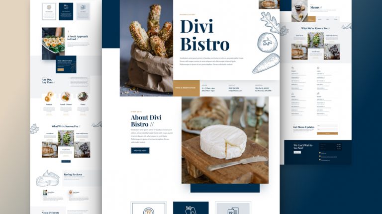 bistro layout pack