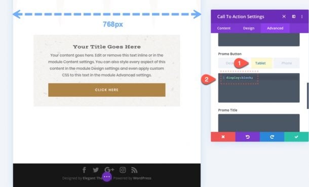 How to use Divi's Built-in Custom CSS Inputs for Advanced Responsive ...