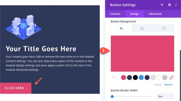 How to Position Buttons Absolutely to Create Unique Button Layouts in Divi