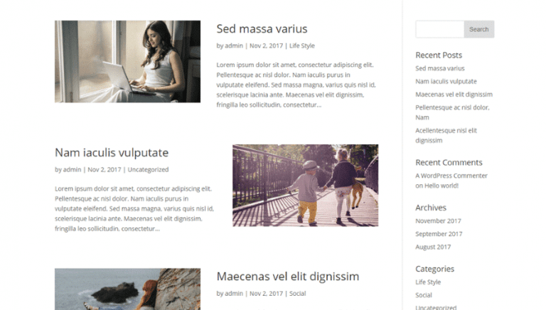 12 Awesome Divi Blog Layouts