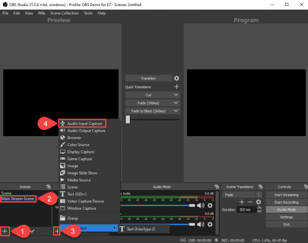 How To Use Obs Studio To Livestream