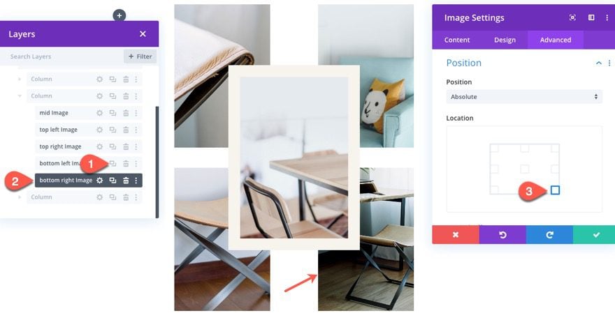 How to Use Divi’s Position Options to Create Image Bundles | Elegant ...