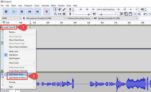 using audacity to record podcast